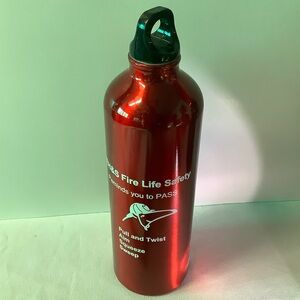 Metallic Red Battle Fire Safety